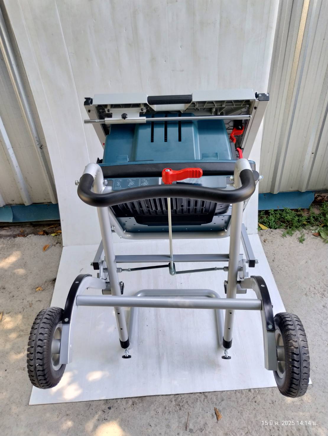 BOSCH GTA60W ขาโต๊ะเลื่อย พับได้มีล้อ สำหรับ GTS10XC, GTS10J