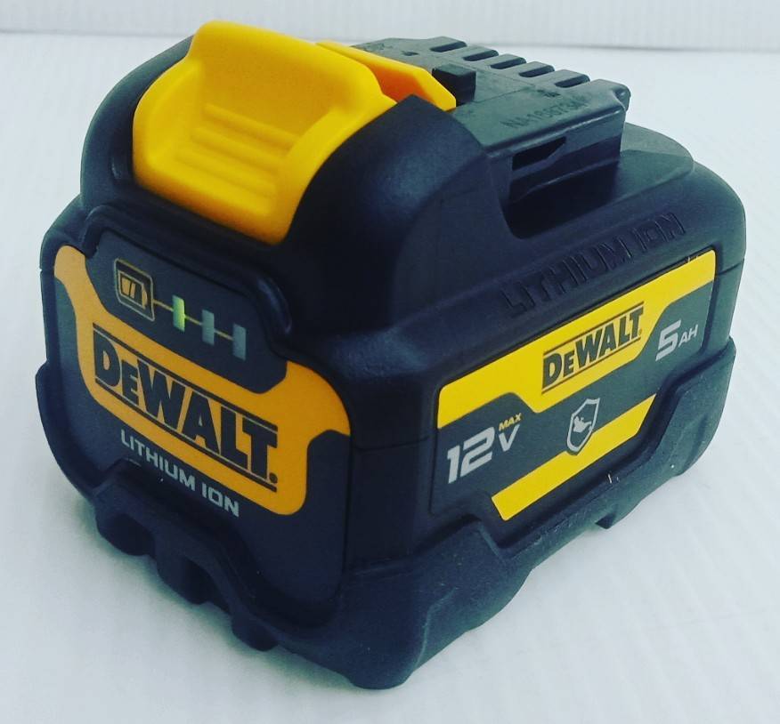 แบตเตอรี่ 12V / 5.0Ah DCB126G DEWALT