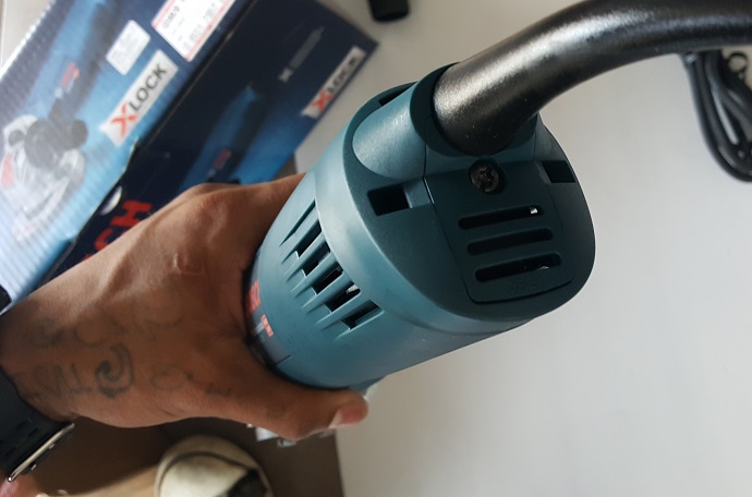 หินเจียร5" GWX14-125 BOSCH X-LOCK 06017B7000