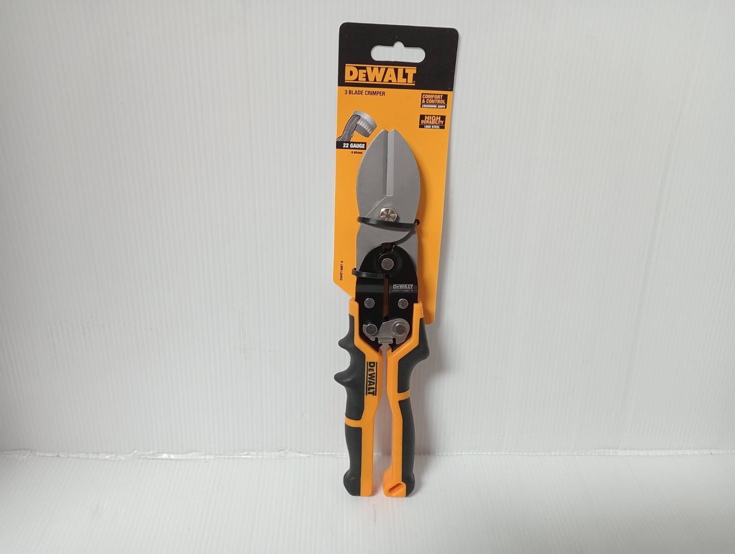 DEWALT DWHT14687-0 คีมพับสังกะสี HVAC แบบ 3 กลอน