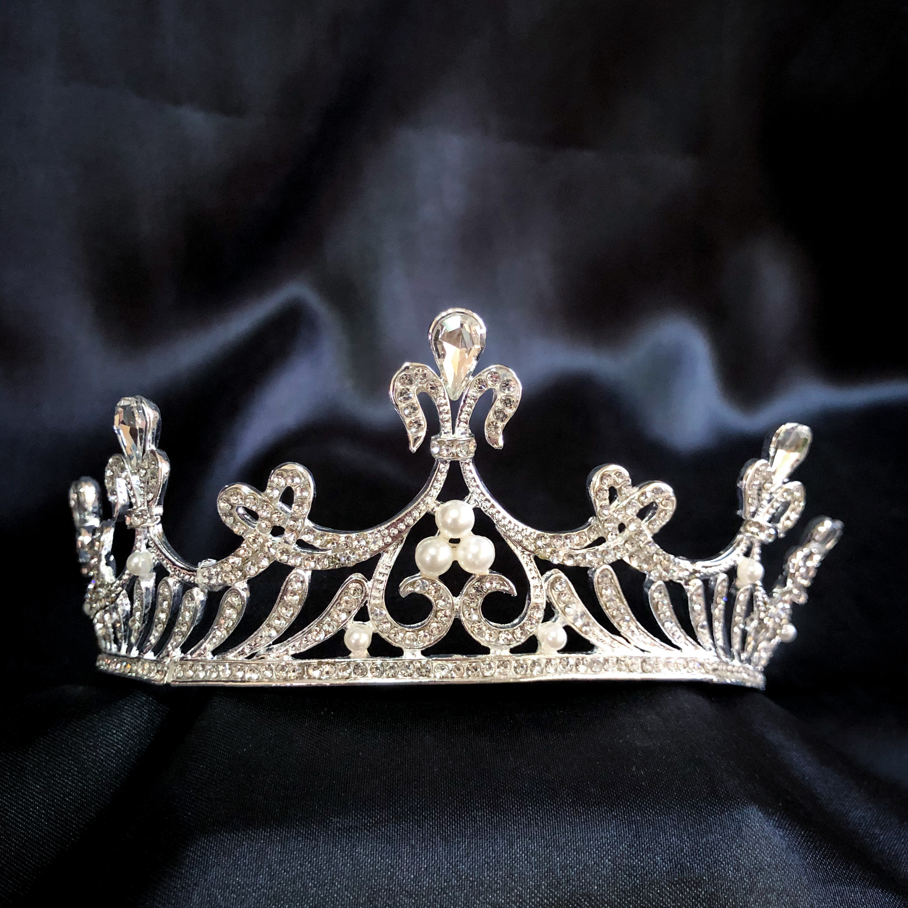 (พร้อมส่ง) เทียร่า 292 มงกุฎนางงาม มงกุฎเจ้าหญิง งานสวย ปราณีต QCเพชรทุกเม็ด สินค้าพร้อมส่งจากไทย