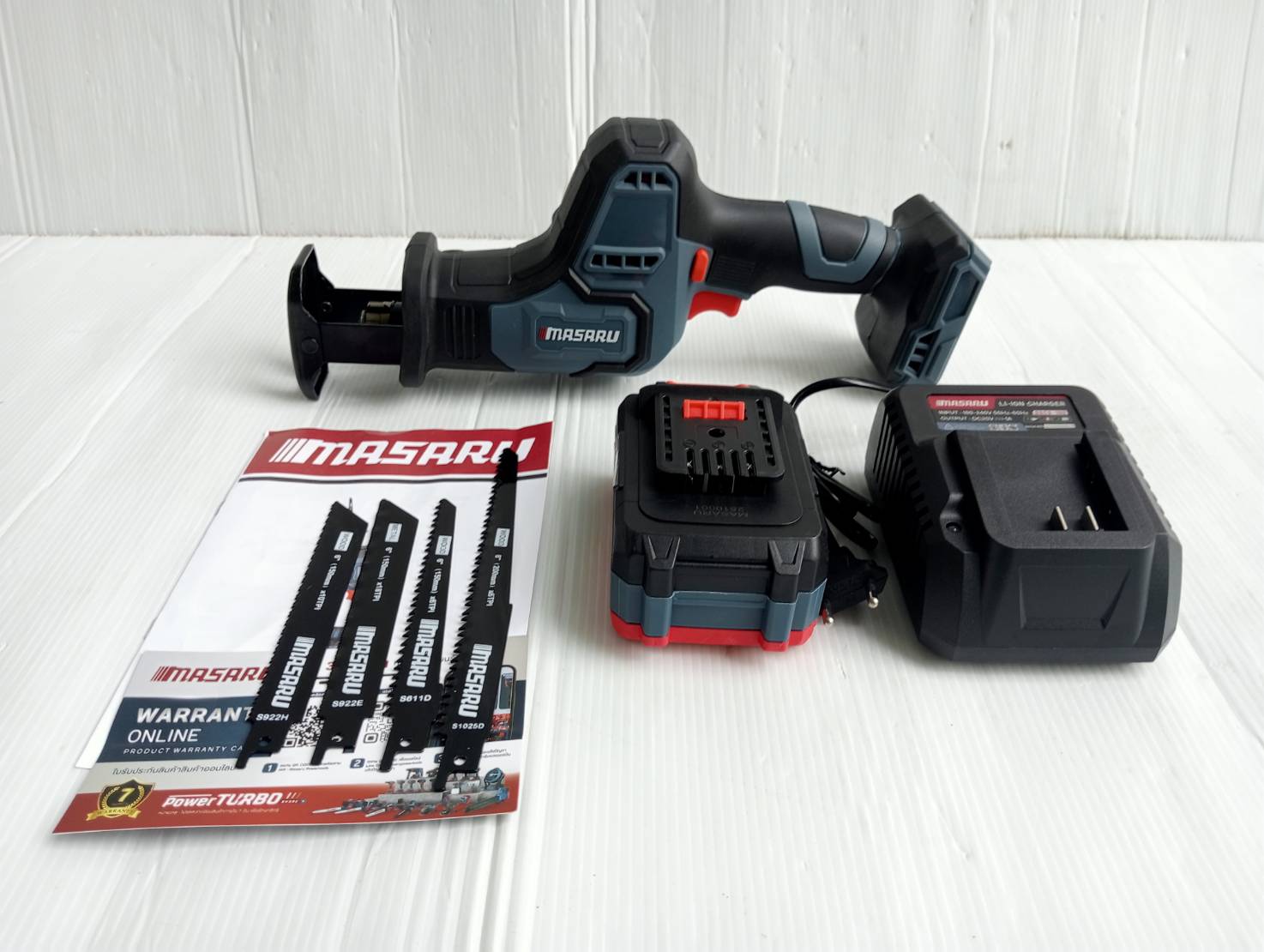 MASARU เลื่อยชักไร้สาย SCSR-440-B1