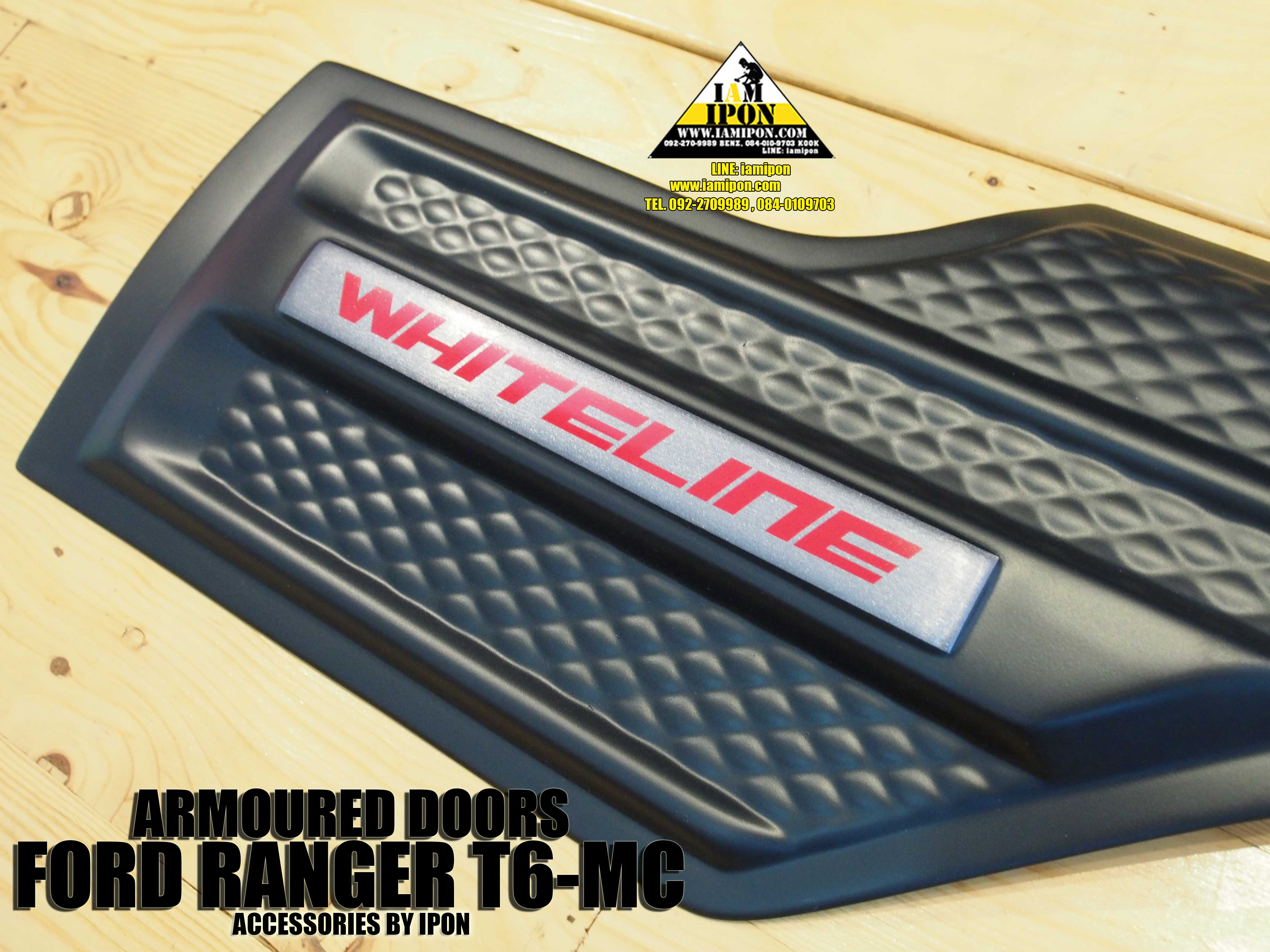 ARMOURED DOORS FORD RANGER T6-MC ชุดกาบประตูด้านบนฟอร์ดเรนเจอร์ T6-MC