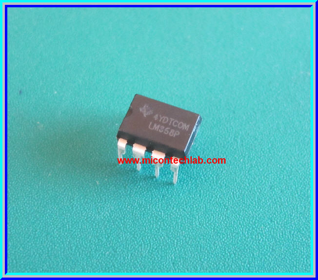 1x LM358 Op-Amp Dual Operational Amplifier IC Chip