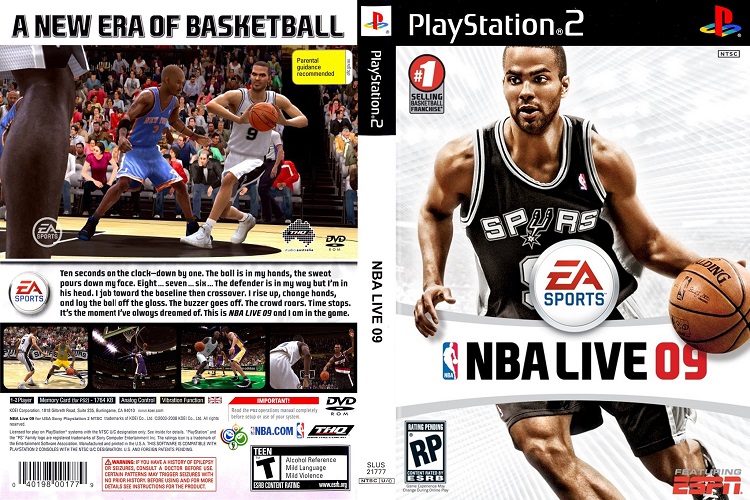 NBA LIVE 09 [US : DVD5 1 Disc]
