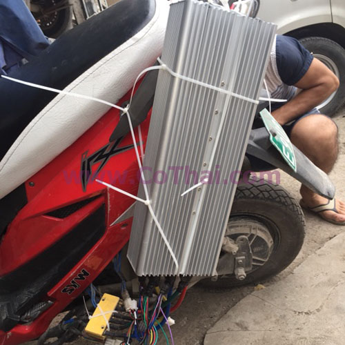 pre YKZ120250FD 60-120vdc 15000w กล่องคอนโทรล บัสเลสมอเตอร์(BLDC) บลูทูธ 36fet 250A