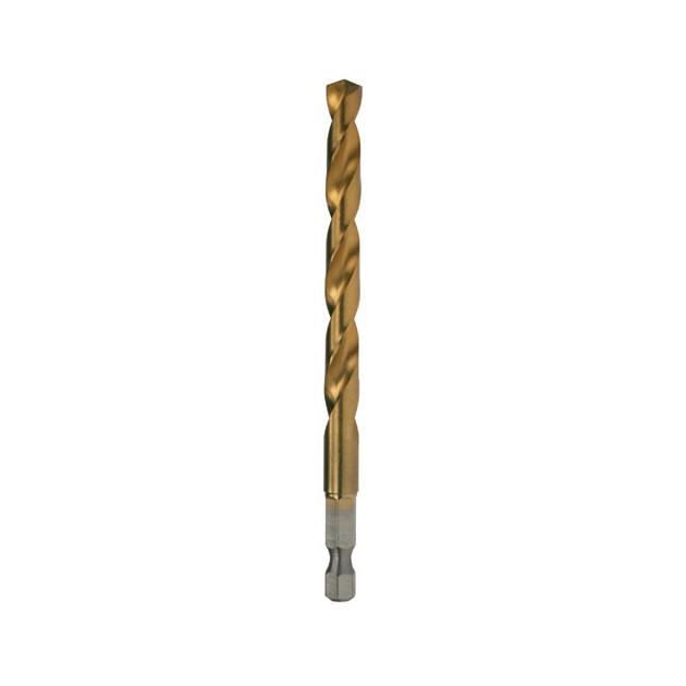 ดอกเจาะเหล็กHSS-TiN ก้านหกเหลี่ยม 6mm. MAKITA #D-14978