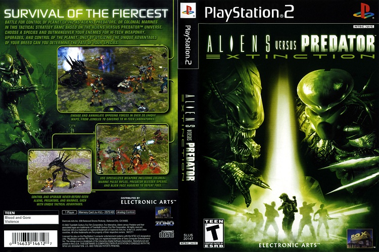 ALIENS VERSUS PREDATOR EXTINCTION [US : CD 1 Disc]