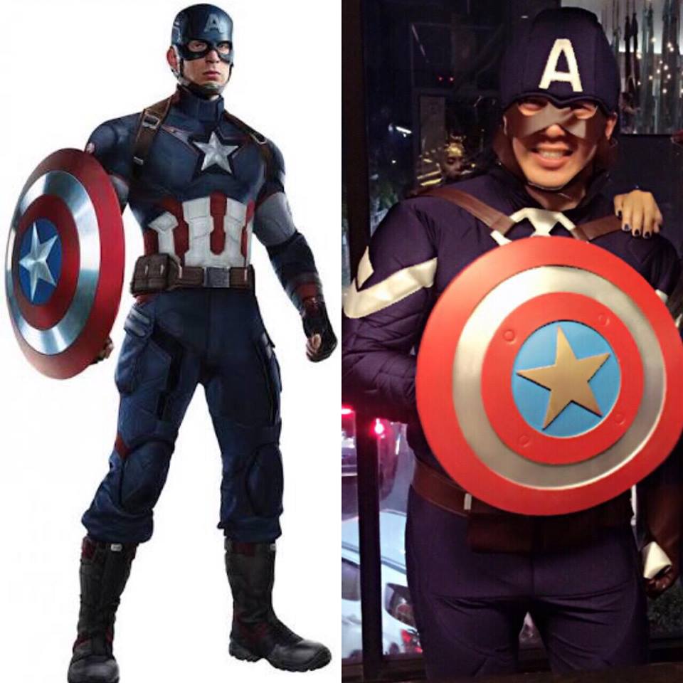 ชุดกัปตันอเมริกา แบบพรีเมี่ยม
