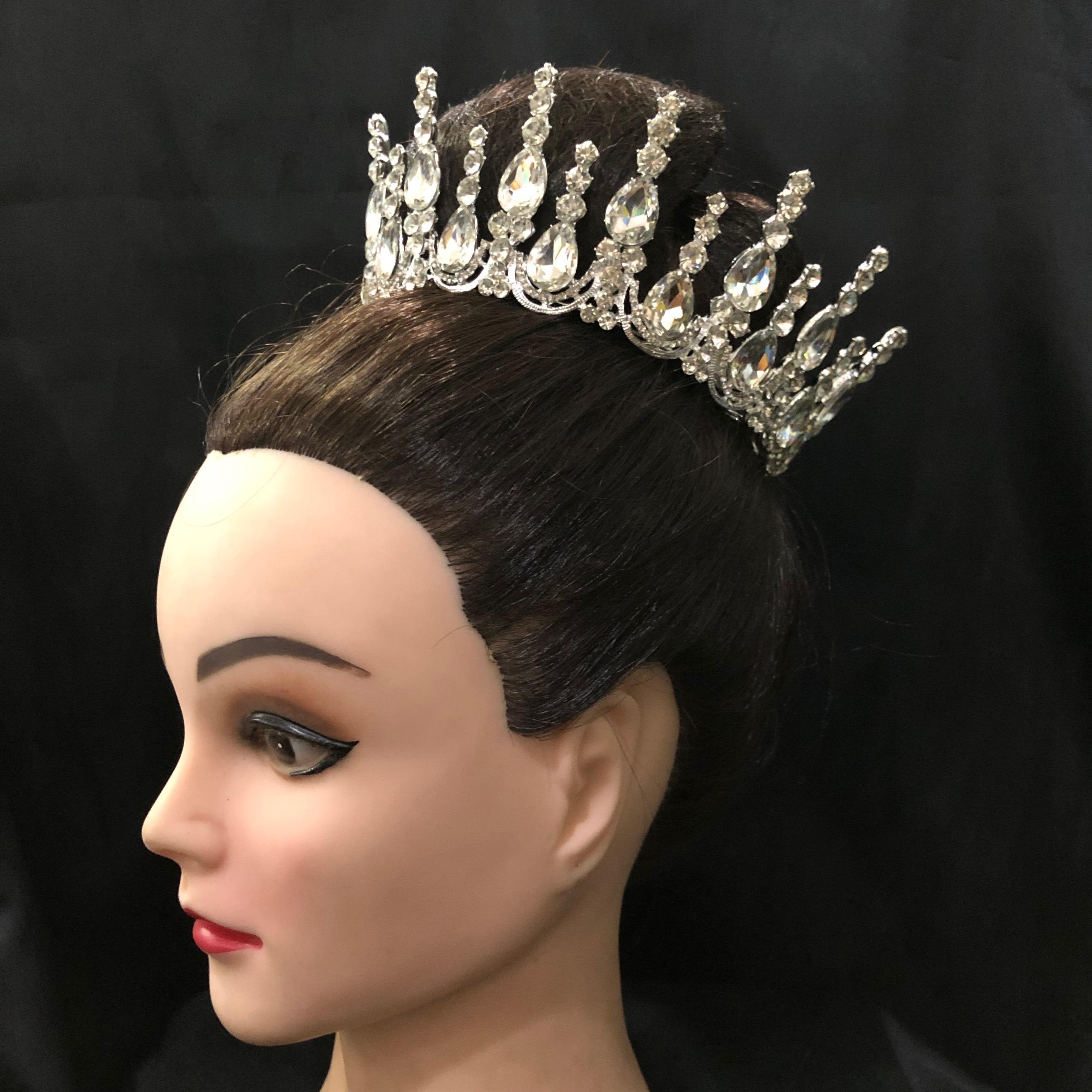 (พร้อมส่ง) มงกุฏ 059 สีเงิน