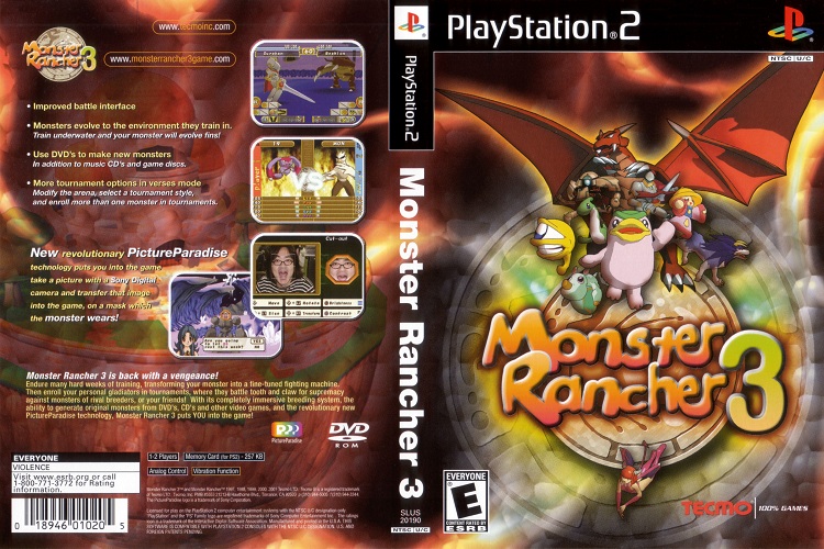 MONSTER RANCHER 3 [US : DVD5 1 Disc]