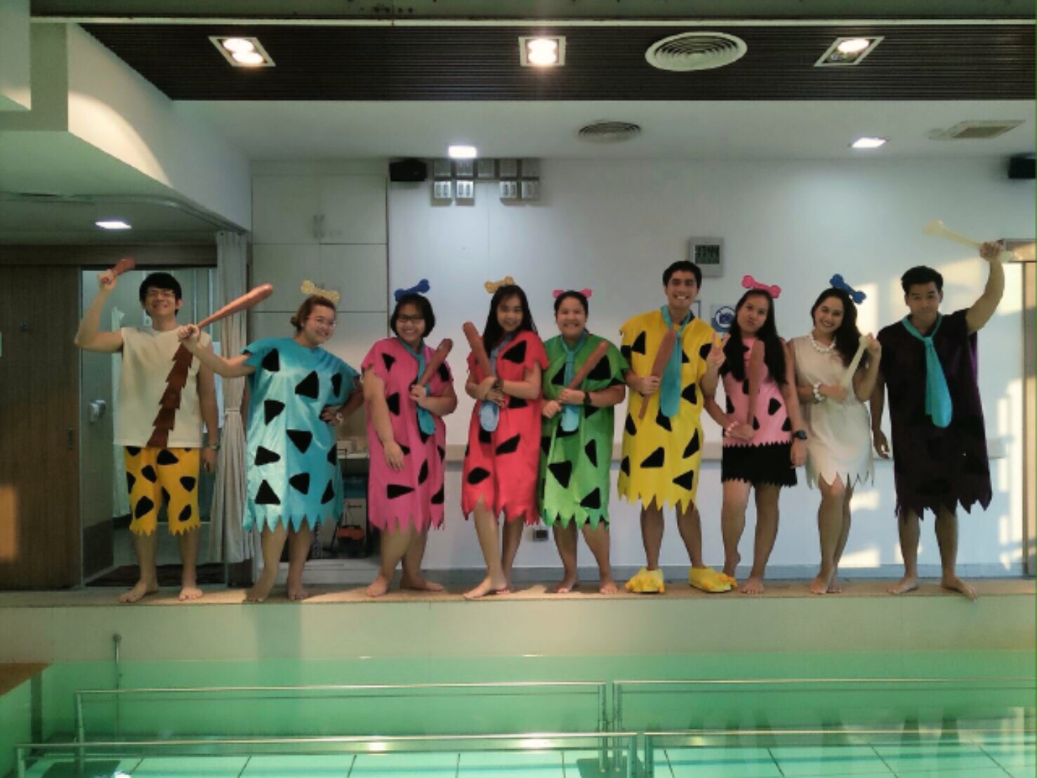 ชุดบาร์นี่ @ มนุษย์หินฟริ้นสโตน