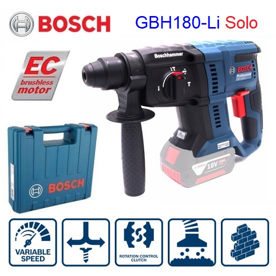 สว่านโรตารี่ไร้สาย GBH180-LI BOSCH SOLO