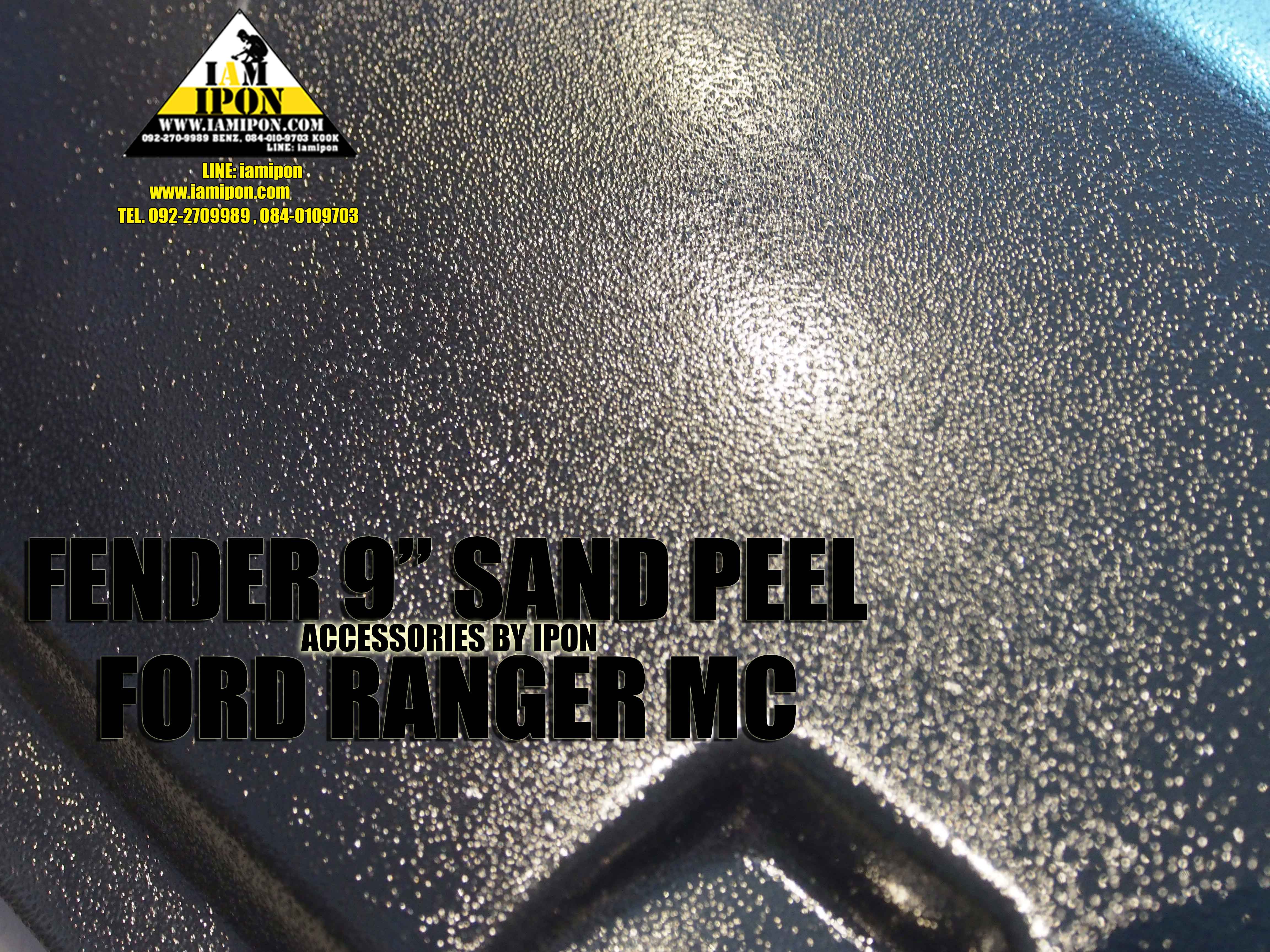 FENDER 9” SAND PEEL FORD RANGER MC โปร่งล้อผิวทราย 9" ฟอร์ดเรนเจอร์ MC