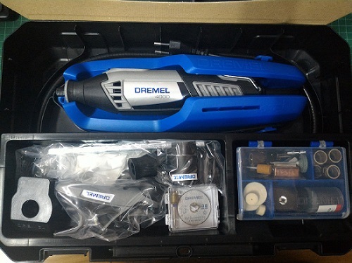เครื่องเจียรมือ รุ่น 4000-4/65 พร้อมอุปกรณ์เสริม 65ชิ้น DREMEL