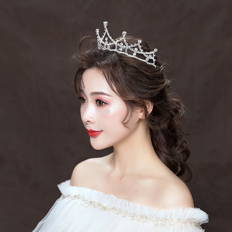 (พร้อมส่ง) เทียร่า 241 มงกุฎนางงาม มงกุฎเจ้าหญิง งานสวย ปราณีต QCเพชรทุกเม็ด สินค้าพร้อมส่งจากไทย