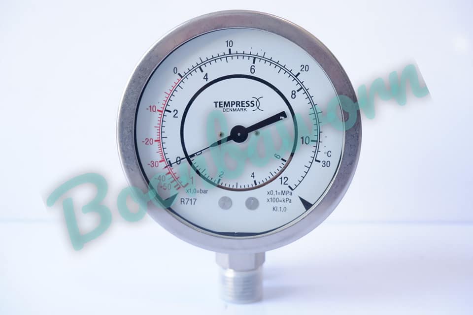 TEMPRESS Differential Pressure gauge DN80/100