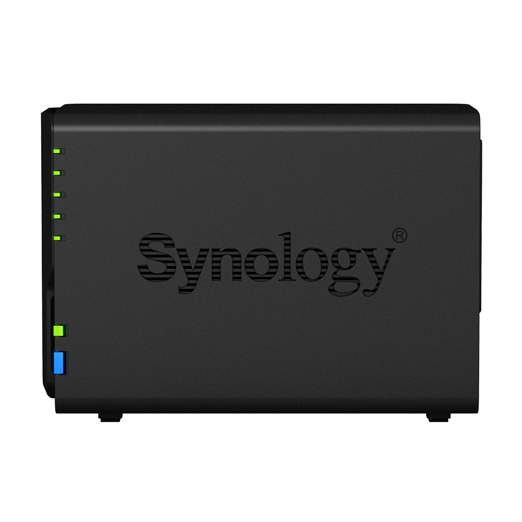 Synology DiskStation DS220+ 2-bay DiskStation, Dual Core 2.0 GHz (turbo to 2.9 GHz), 2GB RAM (up to 6GB)