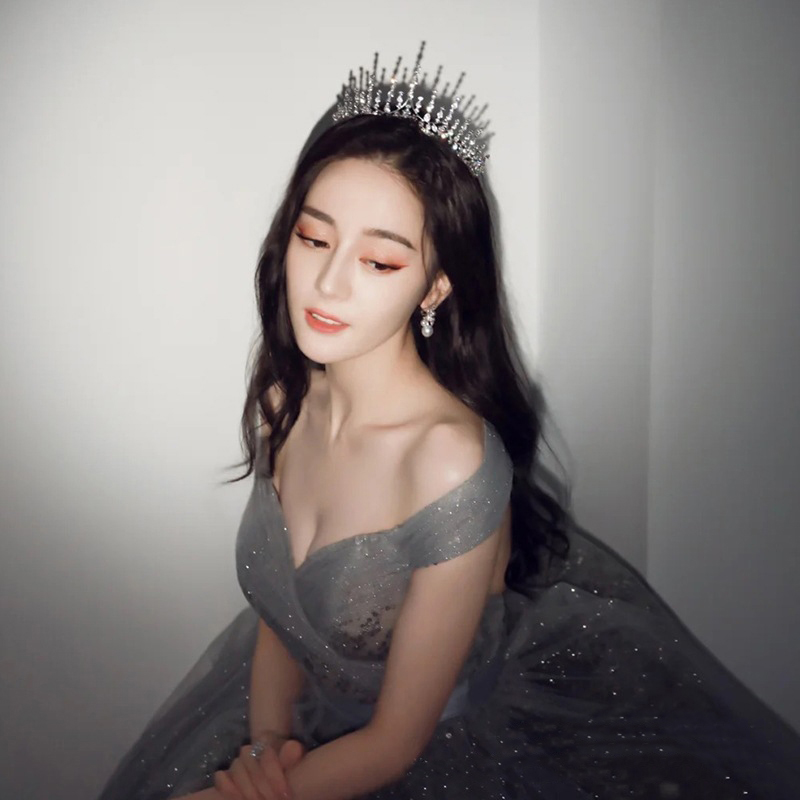 (พร้อมส่ง) เทียร่า 261 สีเงิน มงกุฎนางงาม มงกุฎประกวด เทียร่าเจ้าสาว งานสวย ปราณีต QCเพชรทุกเม็ด สินค้าพร้อมส่งจากไทย