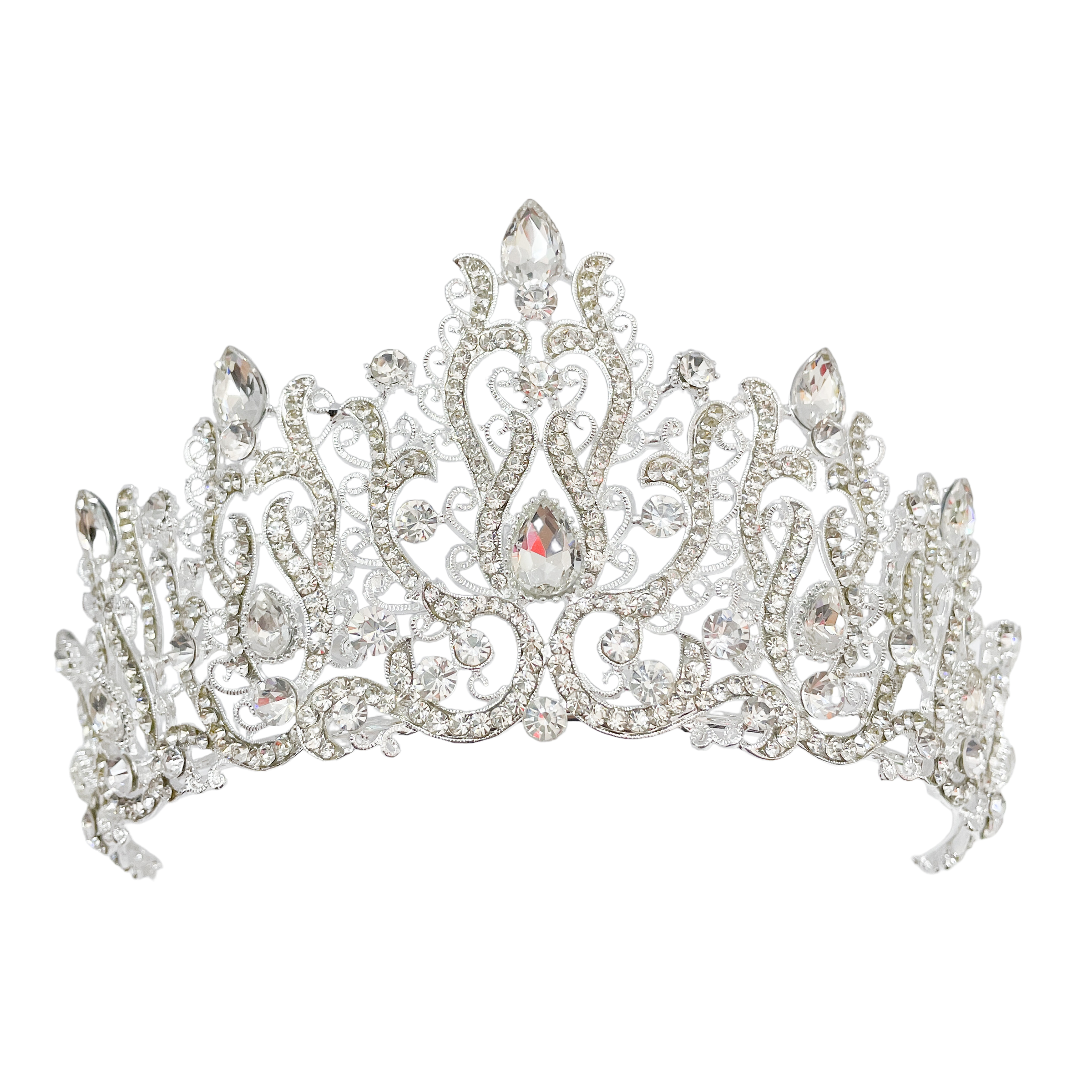 (พร้อมส่ง) เทียร่า 376 งานสวย ปราณีต QCเพชรทุกเม็ด สินค้าพร้อมส่งจากไทย