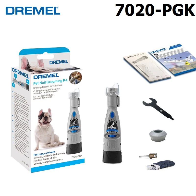 ชุดเครื่องมือตะไบเล็บสัตว์เลี้ยง Dremel รุ่น 7020-PGK