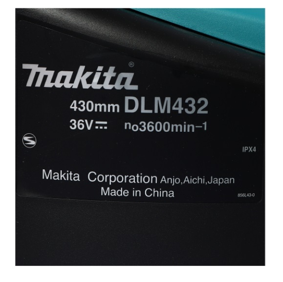 เครื่องตัดหญ้ารถเข็น18V+18V 430มม. XPT DLM432Z MAKITA