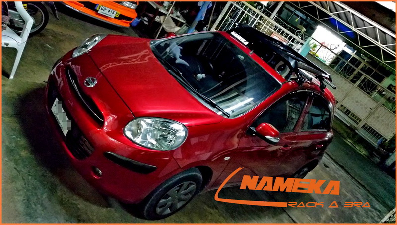 NR-14 Nameka Fairing Rack แผ่นชิล แฟริ่งบังลม แร็คหลังคา รถยนต์