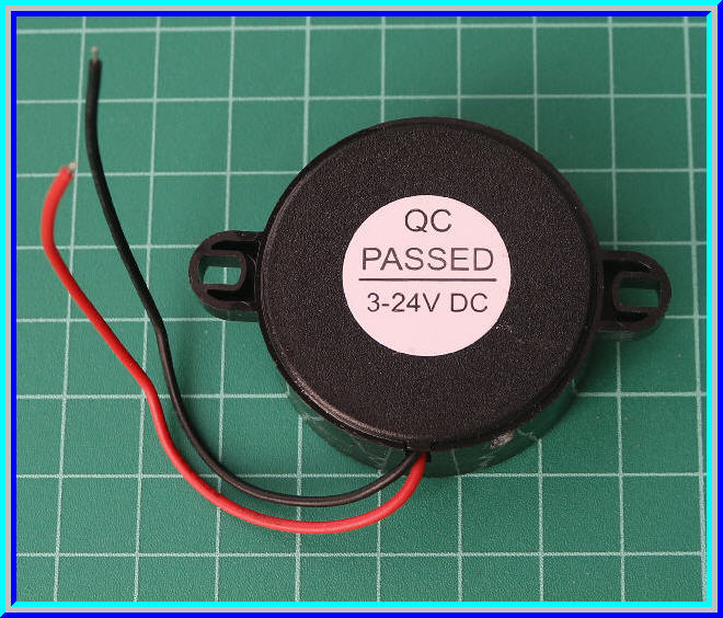 1x แอคทีพบัชเชอร์ เสียงเตือนแบบต่อเนื่อง 3-24 Vdc