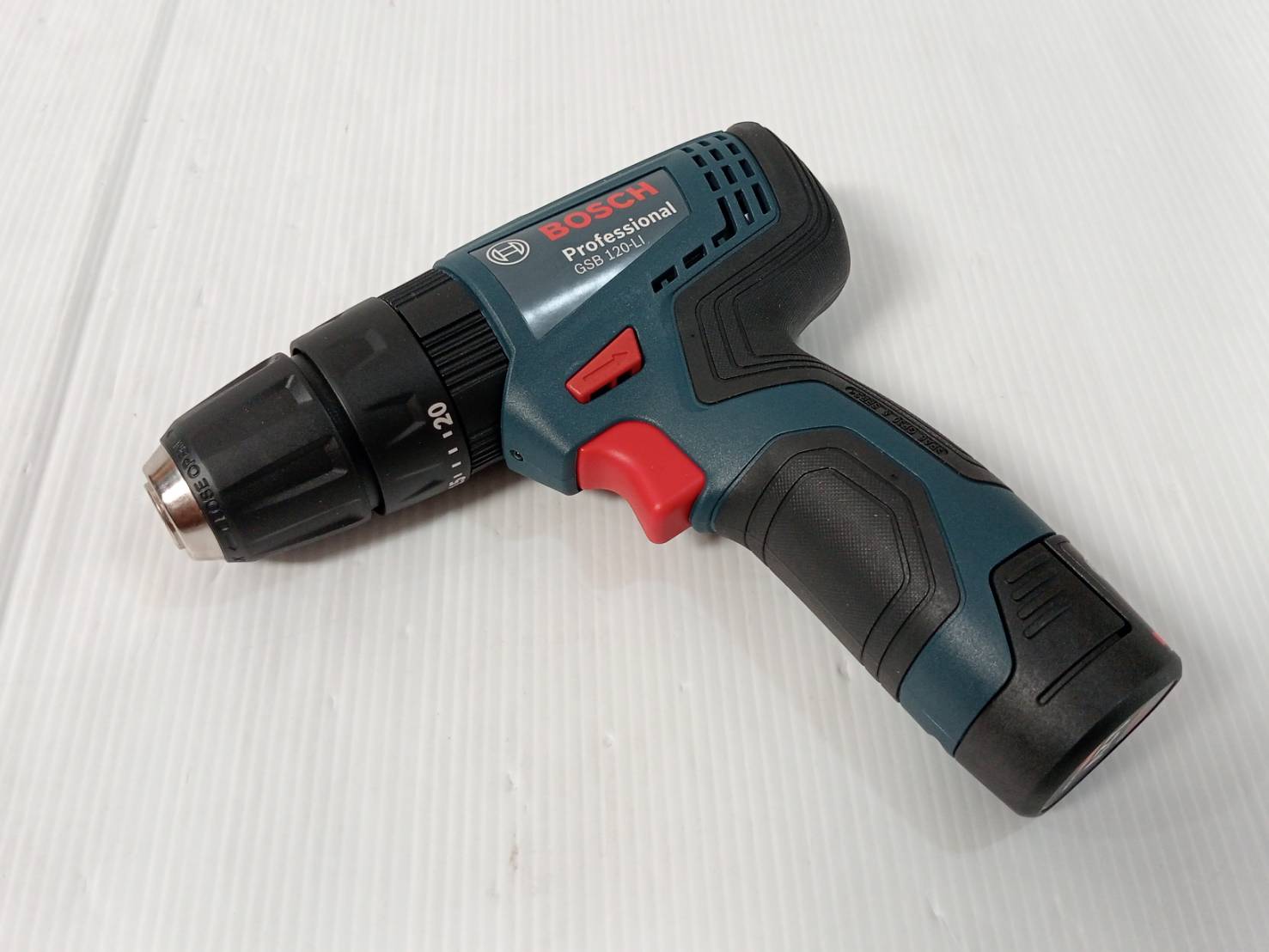 สว่านกระแทกไร้สาย GSB120-Li BOSCH ชุดกระเป๋าผ้า 06019G81K6