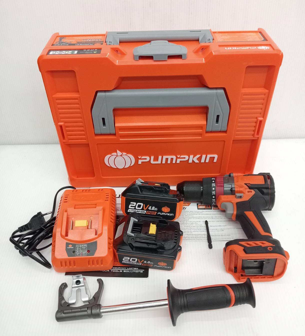 สว่านกระแทก150Nm. 20V INF-13IMDB15-402K PUMPKIN 50286