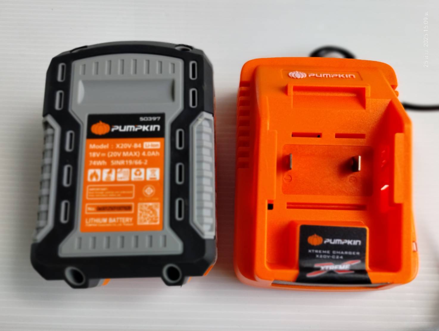 เครื่องตัดหญ้าไร้สาย20V PUMPKIN INF-946BCB-401K-X20 50564