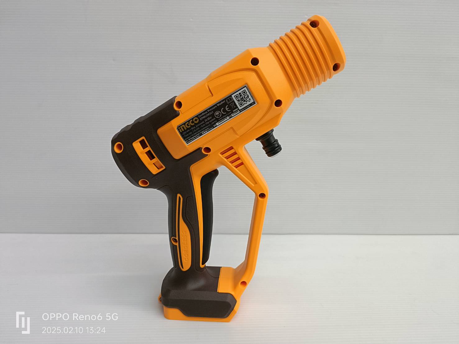 INGCO ปืนอัดฉีดแรงดันสูงไร้สาย 20V CPWLI20362