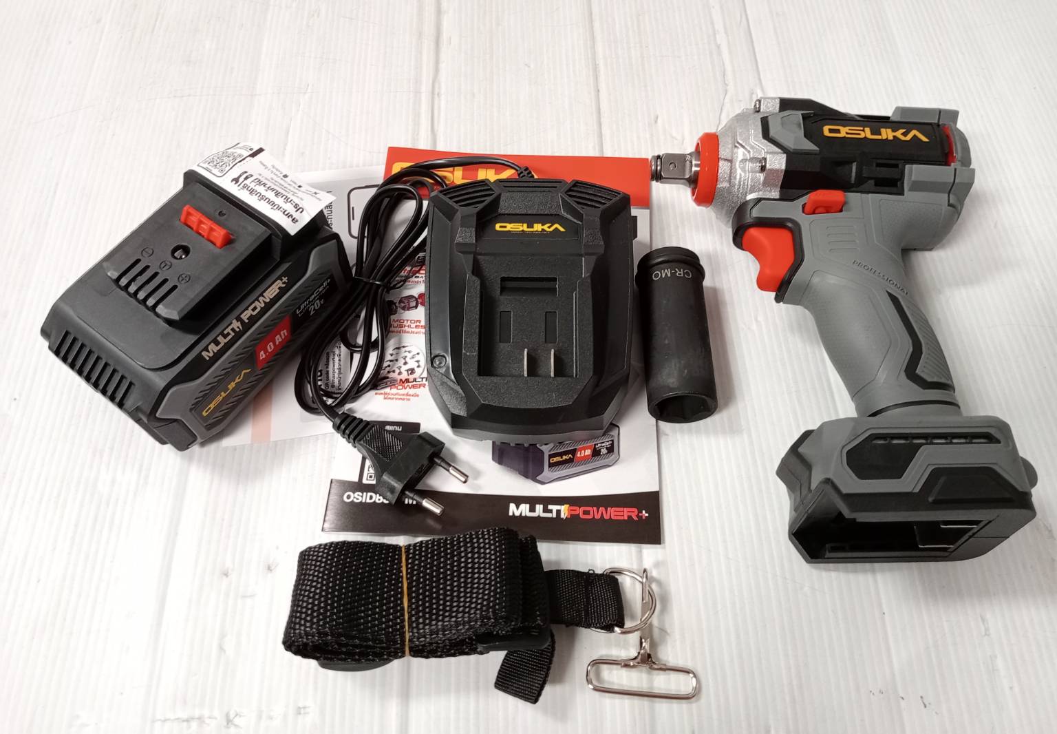 บล็อกไฟฟ้าไร้สายไร้แปรงถ่าน1/2 OSID831-M1 OSUKA