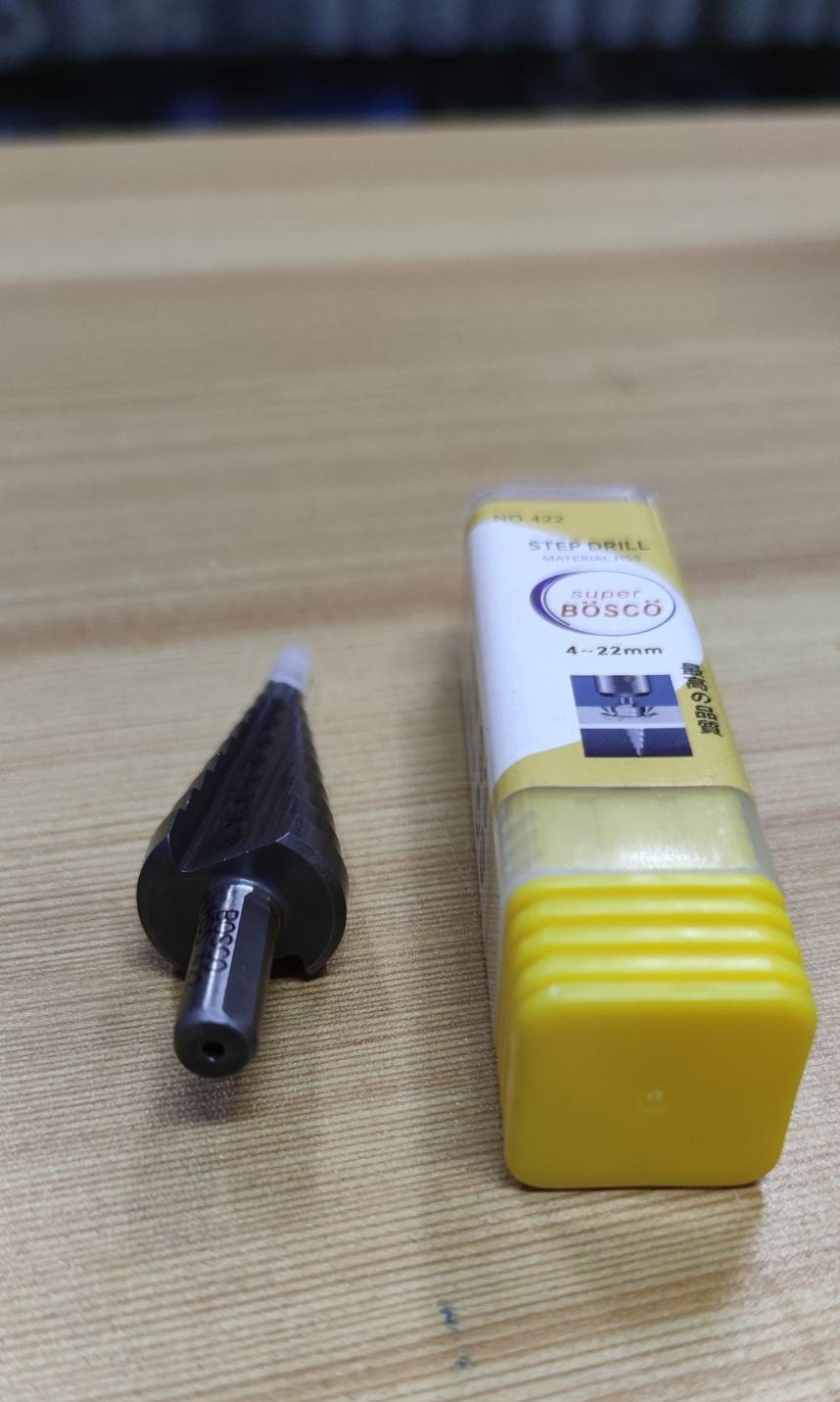 ดอกสเต็ปHSS 4-22มม. BOSCO แกน8มม.