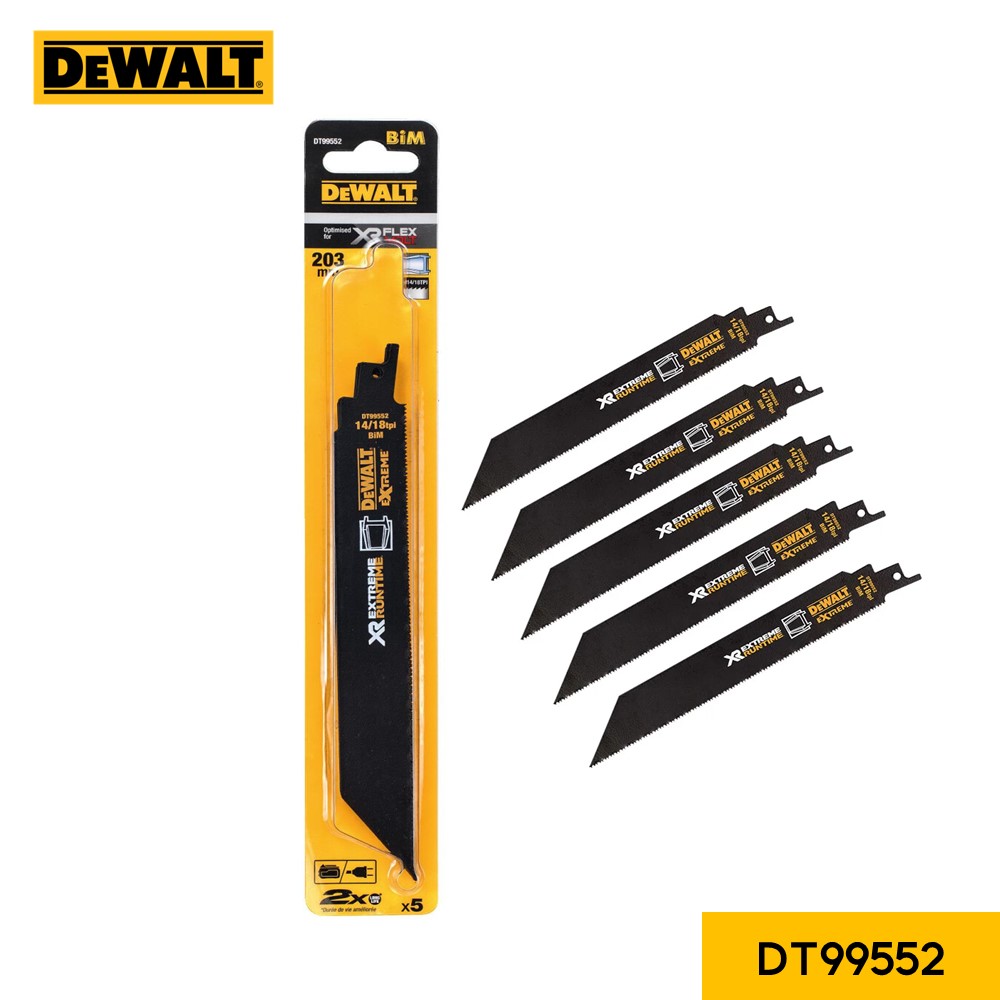 ใบเซเบอร์ DT99552 DEWALT (5ใบ/แพค)
