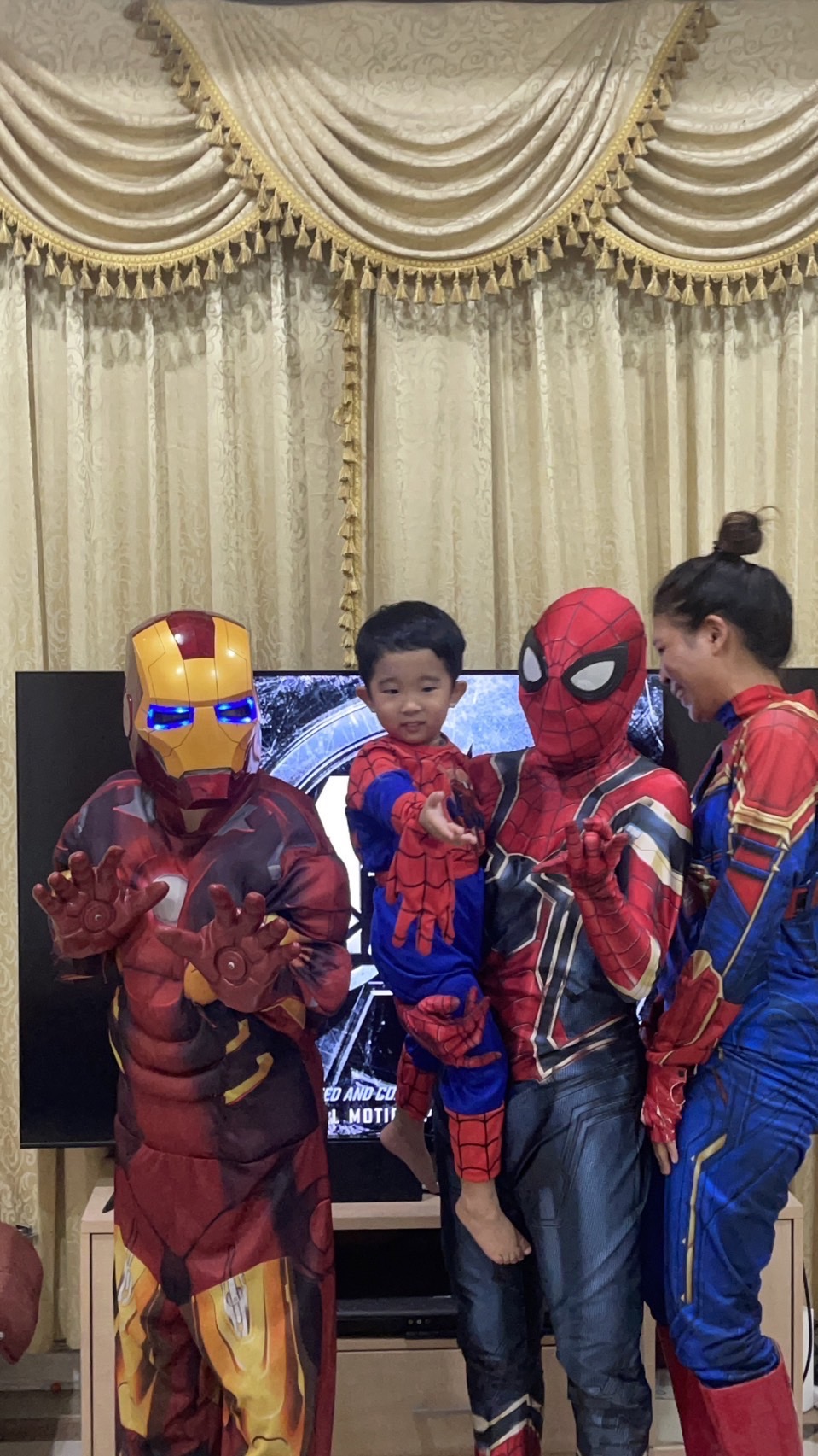 ชุดสไปเดอร์แมน2017 แบบบอดี้สูท