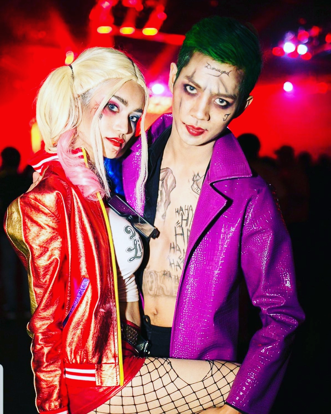 ชุด Harley Quinn / suicide squad 2016 / ชุดฮารี่ควิน