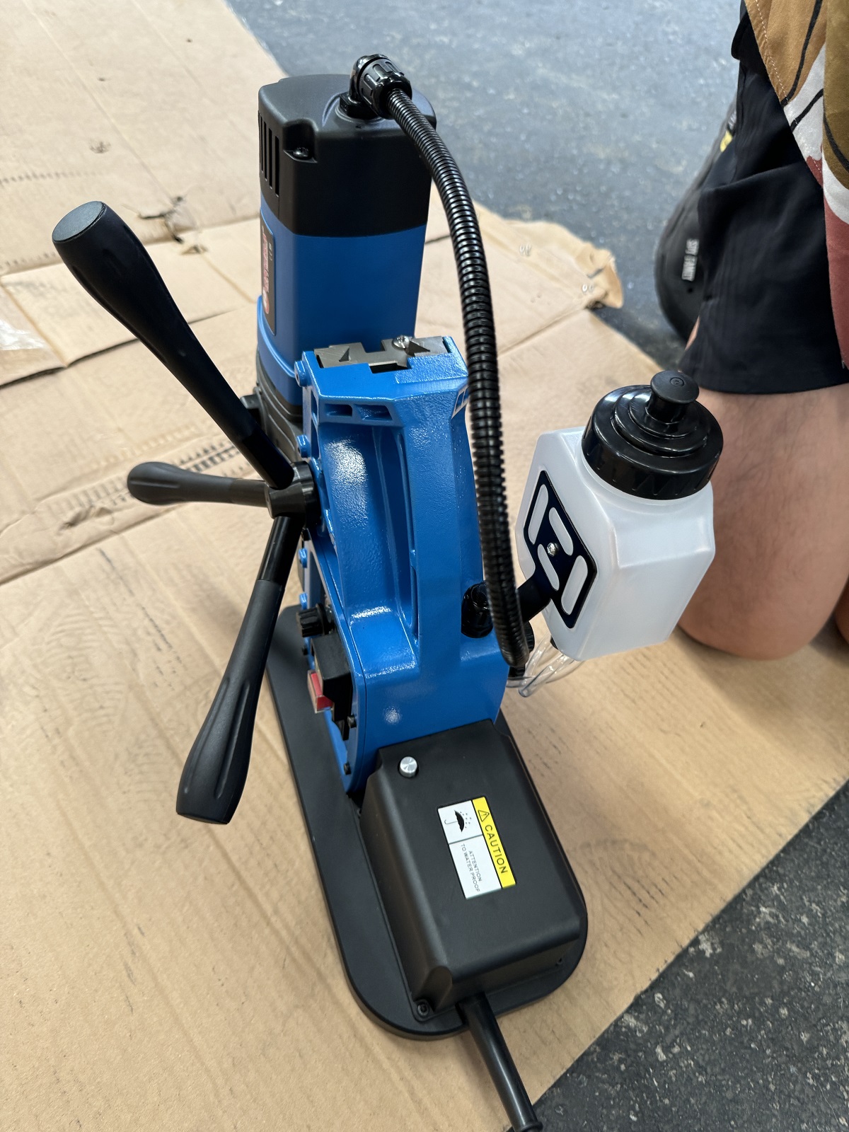 สว่านแท่น ฐานสูญญากาศ OK-50V OKURA