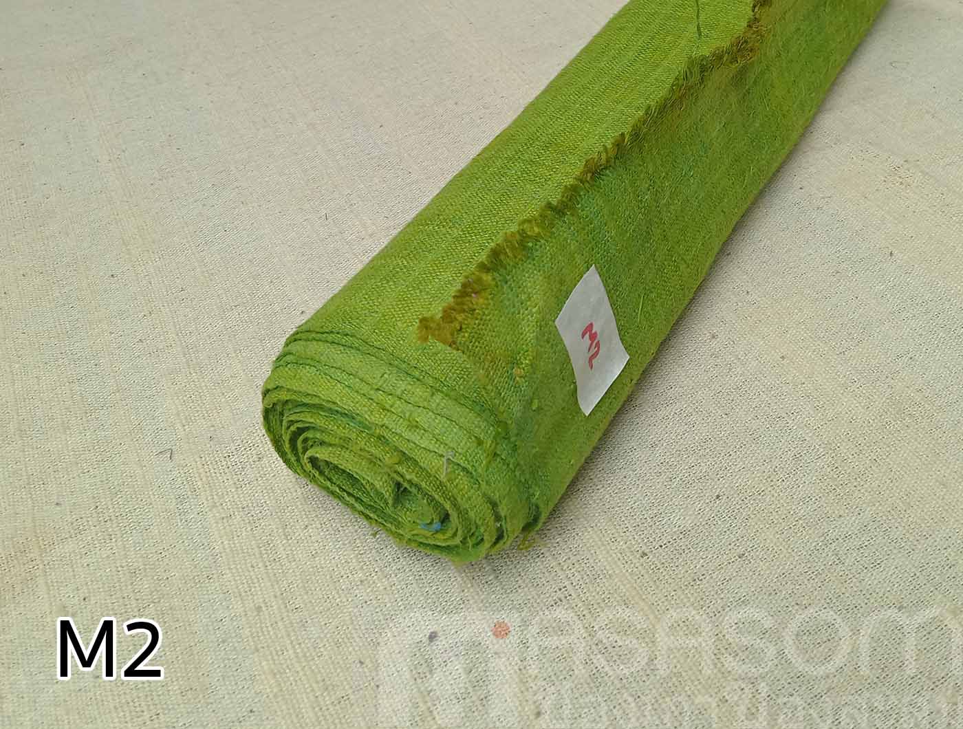 ผ้าใยกัญชงทอมือย้อมสี