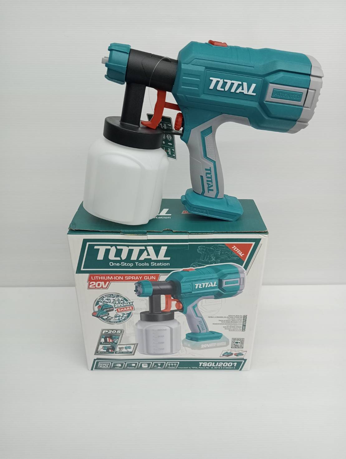 กาพ่นสี 20V TSGLI2001 TOTAL (เครื่องเปล่า)