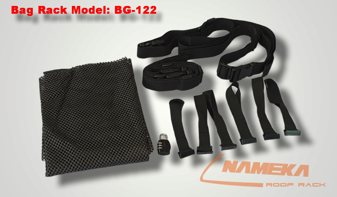 Bag Rack กระเป๋า แร็คหลังคา กันน้ำ 100% NAMEKA รุ่น BG-122