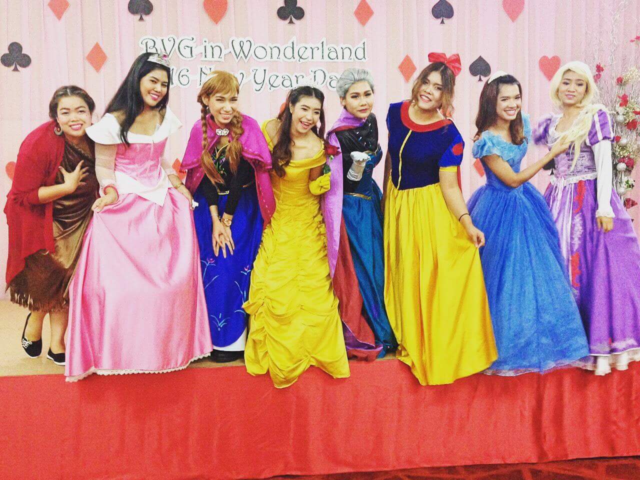 ชุดเจ้าหญิงเบล @ Beauty & the Beast