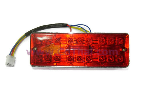 ไฟท้าย ลายลูกศร 12v 190x65