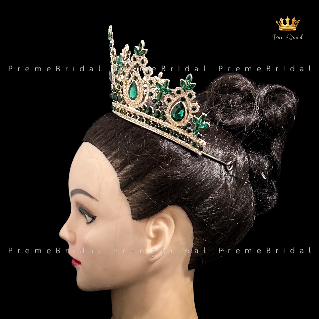 (พร้อมส่ง) เทียร่า 414 มงกุฎนางงาม ครึ่งหัว งานสวย ปราณีต QCเพชรทุกเม็ด สินค้าพร้อมส่งจากไทย