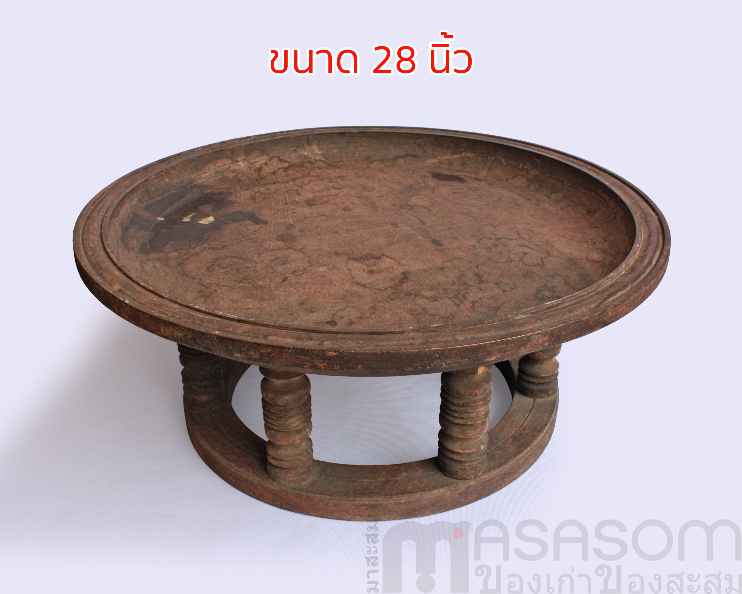 ขันโตกไม้สักของเก่า