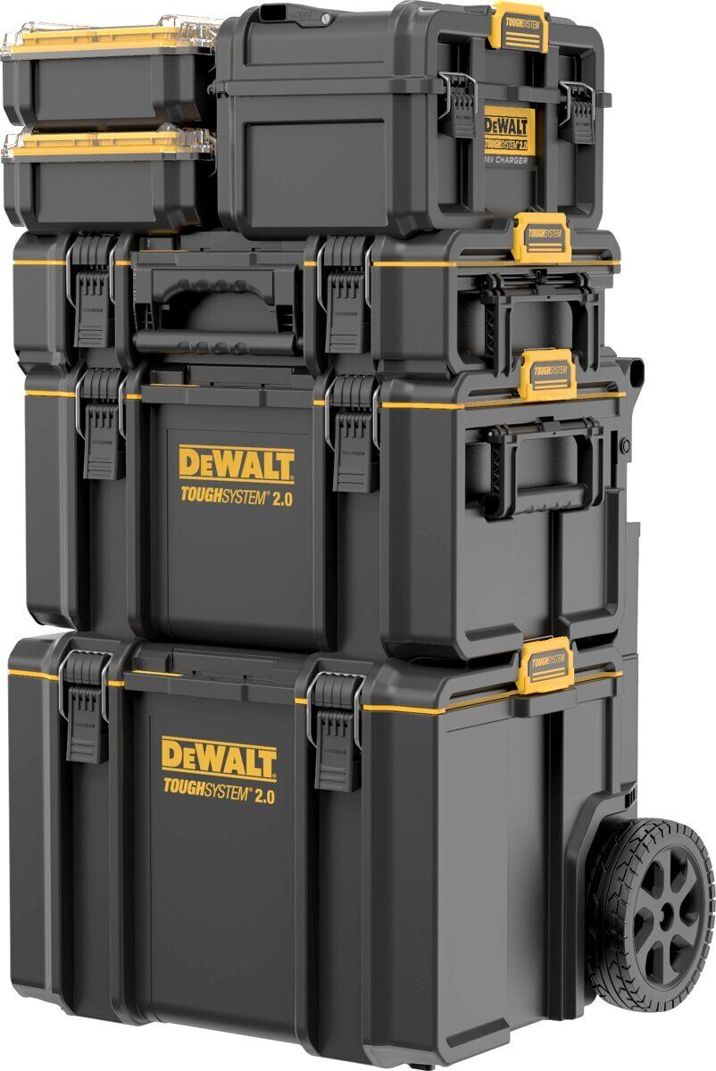 DEWALT รุ่น DWST83471-QW ชุดกล่องเก็บและชาร์ตแบตเตอรี่ TOUGHSYSTEM 2.0