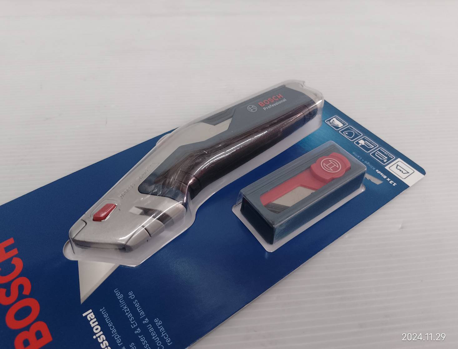 ชุดมีด+ใบ10ชิ้น BOSCH 1600A027M5