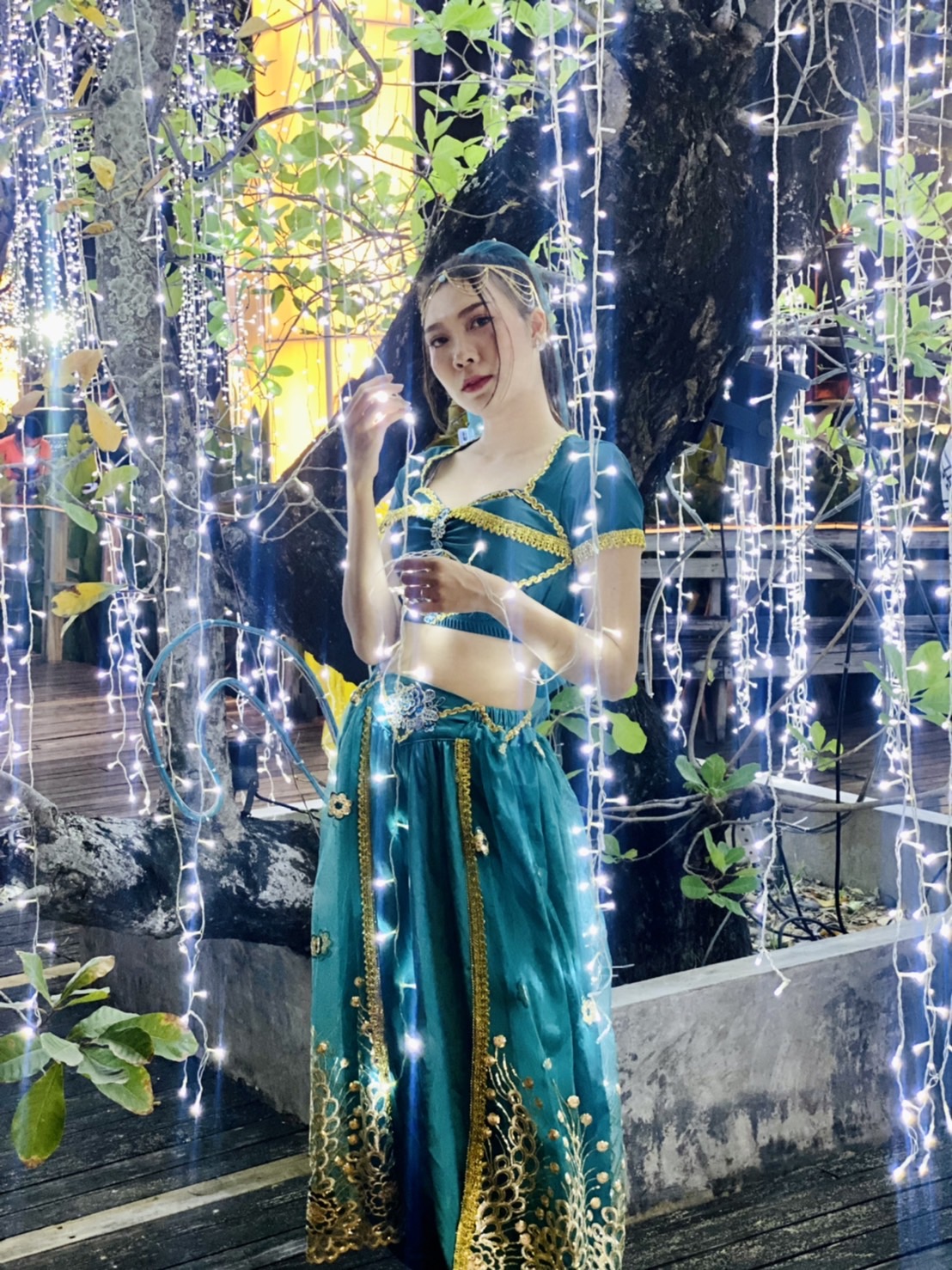 ชุดเจ้าหญิงเปอร์เซีย สีแดง