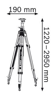 ขาตั้งกล้อง BT300HD BOSCH