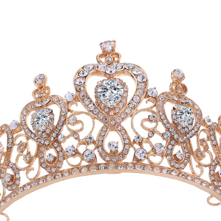 (พร้อมส่ง) มงกุฎ 038 สีทอง